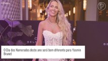 Yasmin Brunet manda a real sobre status de relacionamento e conta como será o Dia dos Namorados: 'Primeiro'