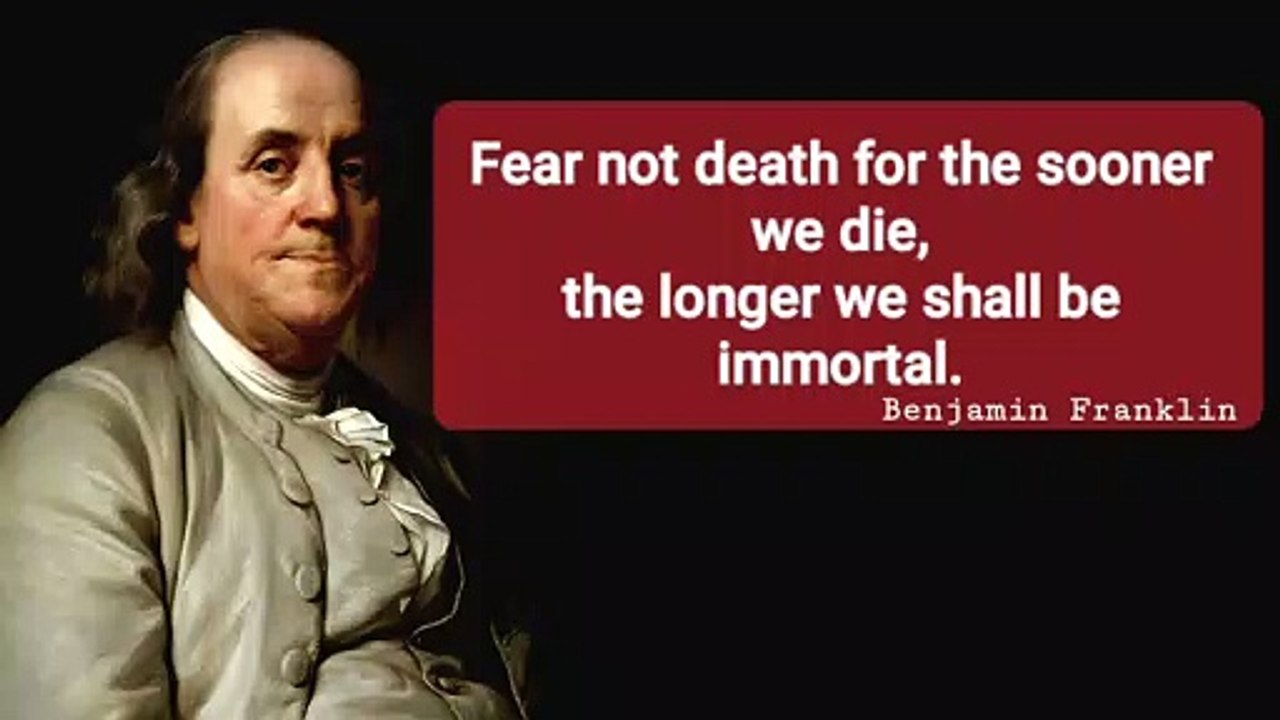 Life Quotes By Benjamin Franklin
