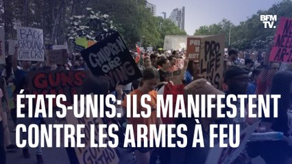 États-Unis: ils manifestent pour un encadrement plus strict des armes à feu