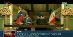 Iranian president supports bilateral exchange with the Venezuelan nation