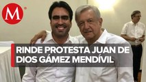 Juan de Dios Gámez Mendívil rinde protesta como alcalde sustituto de Culiacán