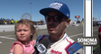 Larson ‘a bit surprised’ at his pole winning lap at Sonoma