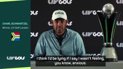 Schwartzel 'hanging in' to win $4million LIV Golf purse