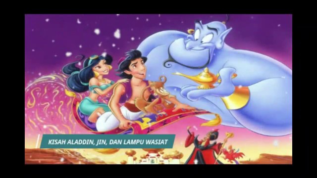 KISAH ALADDIN, JIN DAN LAMPU WASIAT II DONGENG CERITA ANAK SEBELUM TIDUR