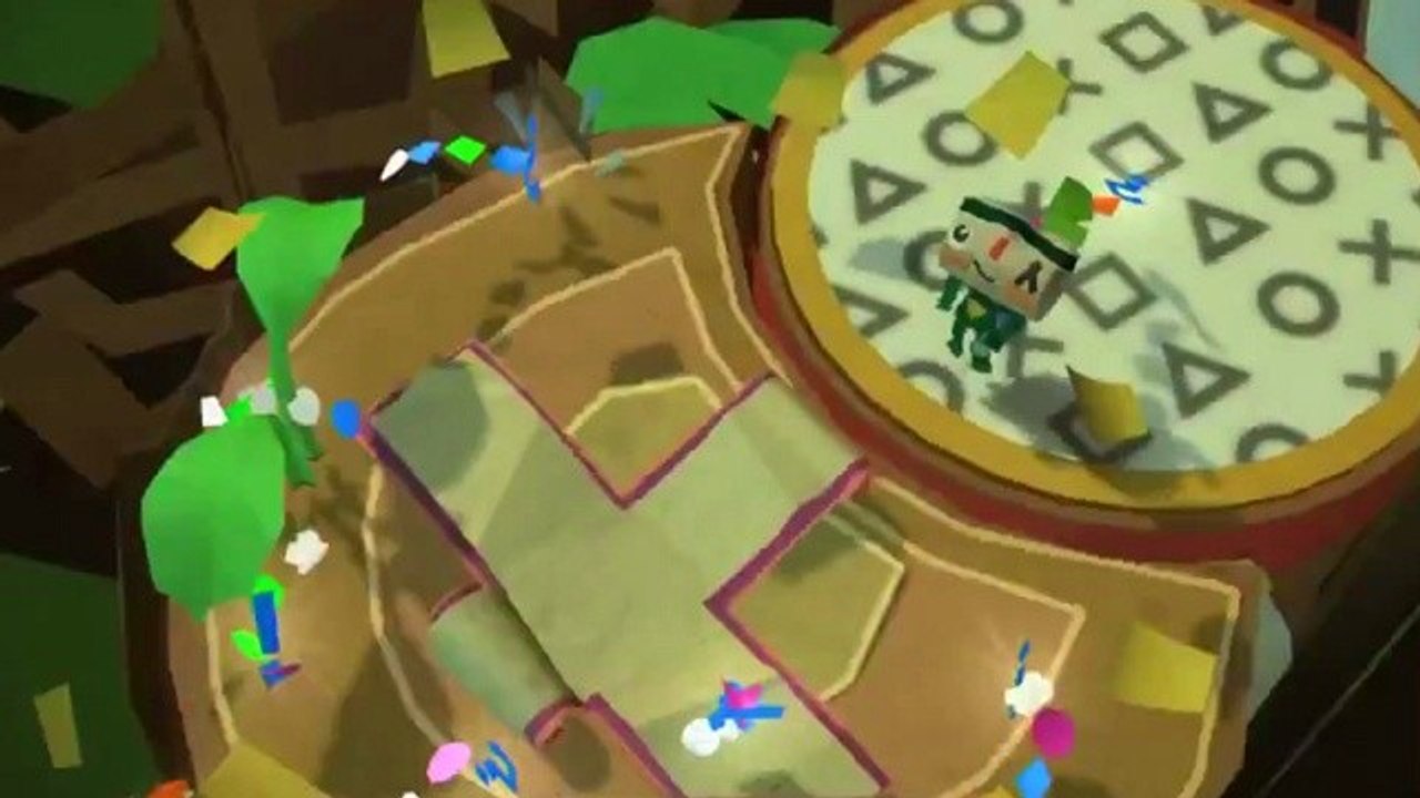 Tearaway - Trailer mit Gameplay-Szenen aus dem Papier-Jump&Run