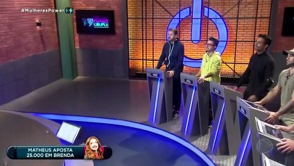 Power Couple Brasil 6 EP. 32 Terça-feira 07/06/2022