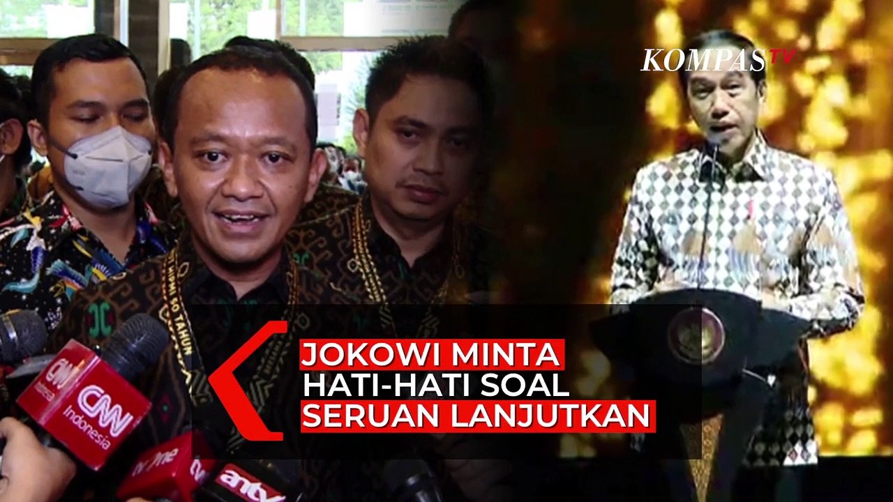 Tegas Jokowi Minta Hati Hati Soal Kata Lanjutkan Yang Dilontarkan