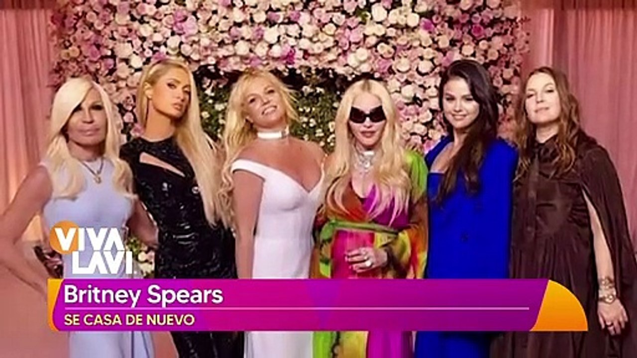 Britney Spears y Madonna recrean polémico beso...