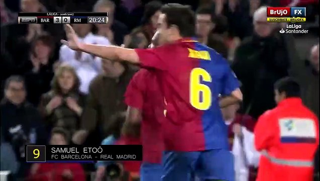 Barcelona 11 0 Real Madrid Resumen y goles Clásico 2007 LaLiga Ronaldinho Messi Parodia