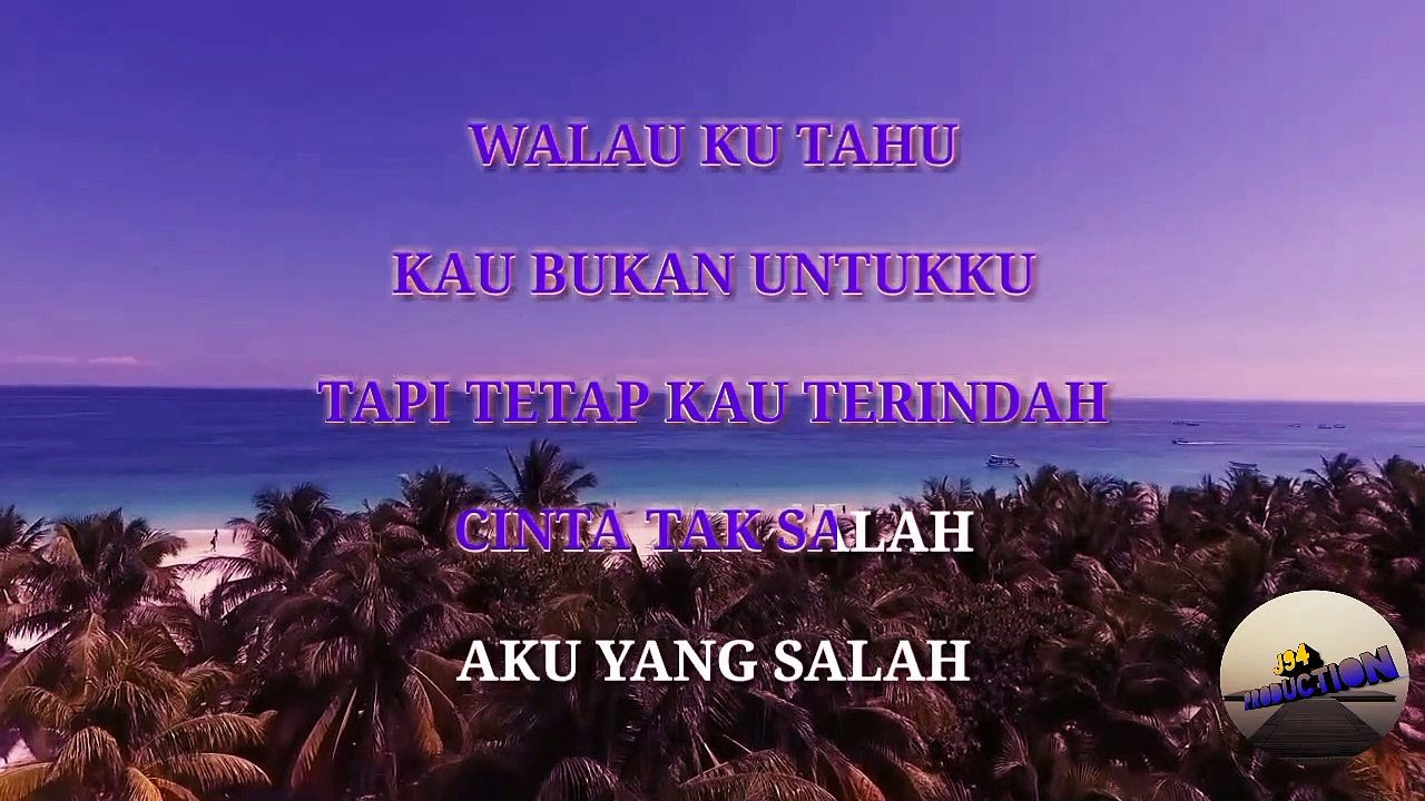 Mahalini - Aku Yang Salah Karaoke + Lirik