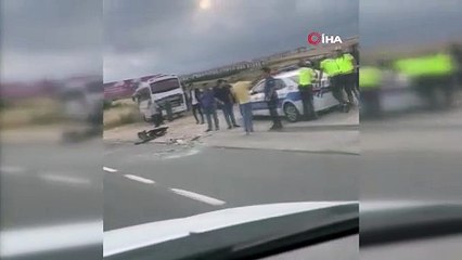Tekirdağ'da zincirleme kaza: 1 ölü, 2 yaralı