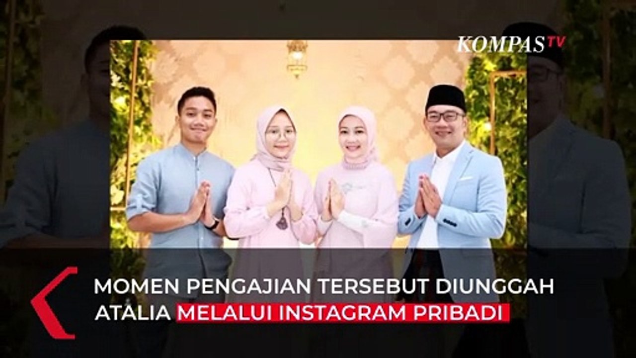 Jelang Jenazah Eril Tiba di Indonesia Sore Ini, Atalia Gelar Pengajian bersama Anak Yatim