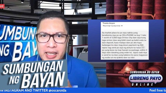 Biniling buy one, take one na cellphone online, scam daw?! | Sumbungan ng Bayan
