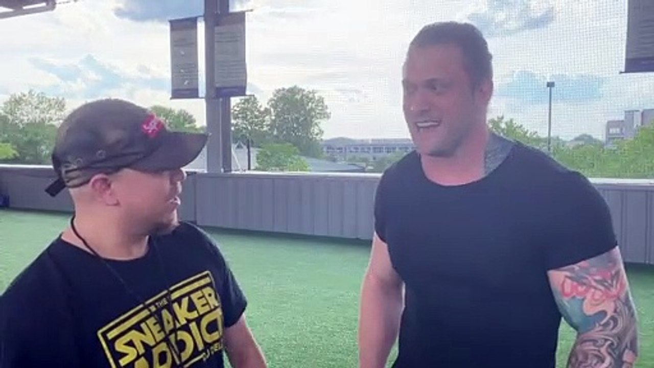 Killer Kross 2022 Interview with Dj Delz at Masters of the ring  - WRESTLING, The Boys new season & Engagement