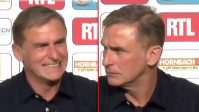 Onu hiç böyle görmediniz! Milli Takım teknik direktörü Kuntz, istediği cümleyi kuramayınca kendine sinirlendi