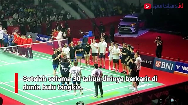 Resmi Pensiun, Greysia Polii Disambut Meriah di Istora Senayan