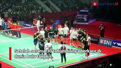 Resmi Pensiun, Greysia Polii Disambut Meriah di Istora Senayan