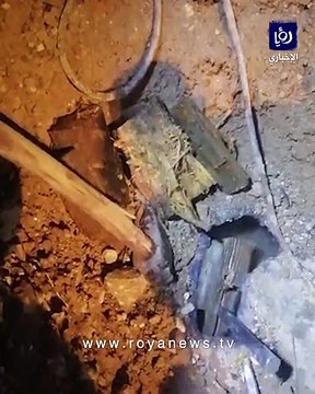 وزارة المياه : جذوع أشجار داخل خط ناقل ساكب