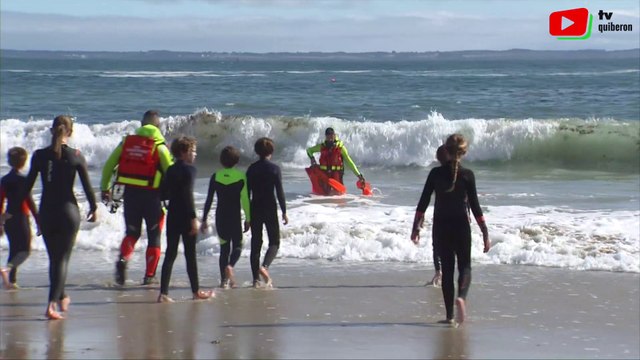 Quiberon | La SNSM sensibilise les enfants | TV Quiberon 24/7