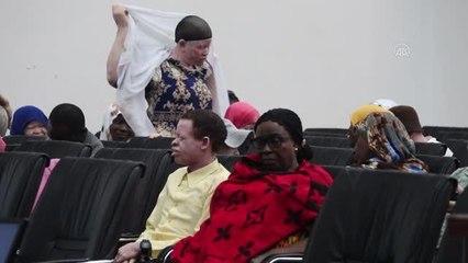 DARÜSSELAM - Afrikalı albinolar "beyaz" bir gelecek ümidiyle yaşıyor