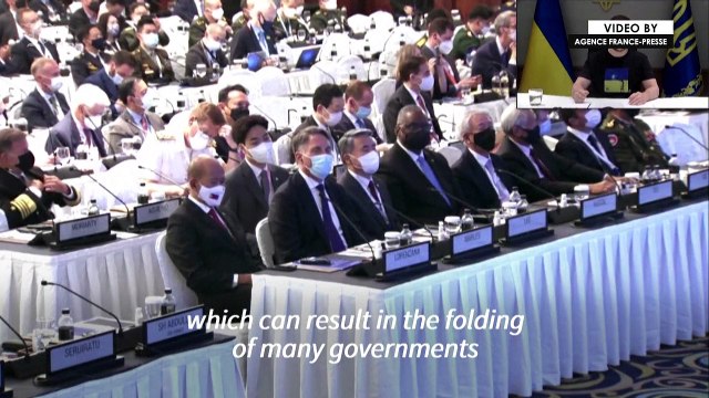 Volodymyr Zelensky warns of food crisis and urges end to Russian blockade