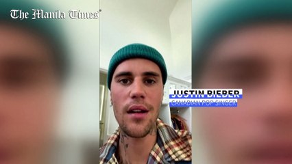 Justin Bieber says he is suffering from facial paralysis