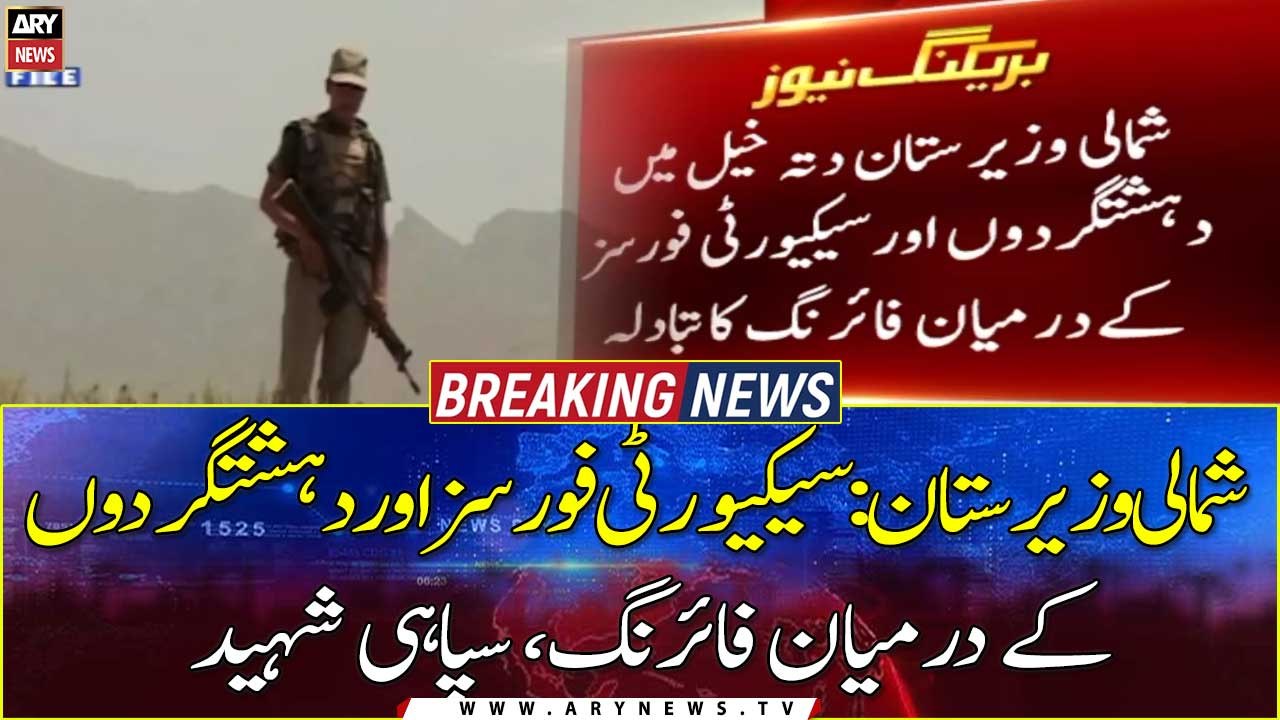 Pakistan Army soldier embraces martyrdom in NW...