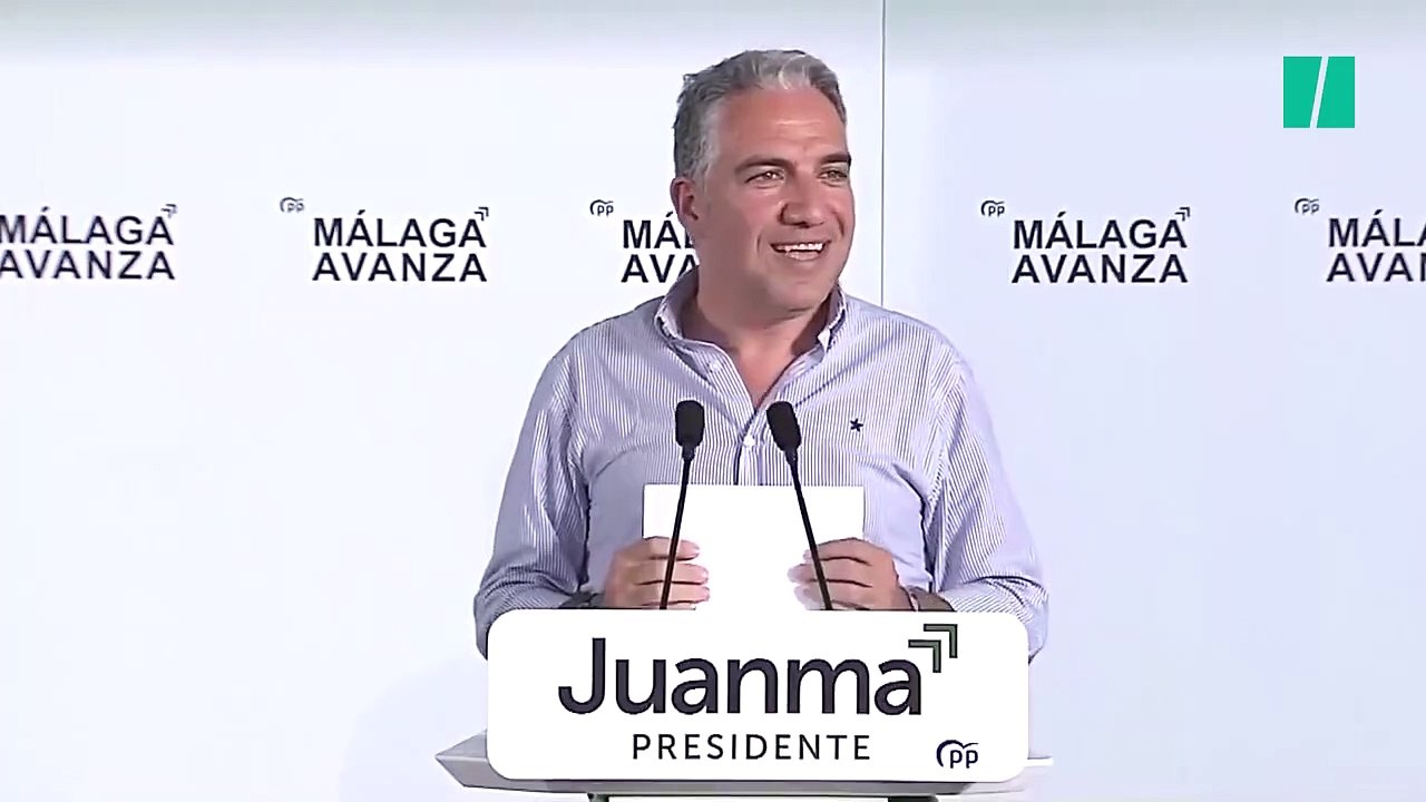 Elías Bendodo, sobre el PSOE: "¿Los campeones del mundo de corrupción vienen a darnos lecciones a nosotros?"