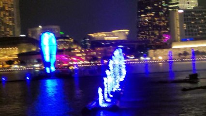 Laser show Singapore 2022 Water Fountain