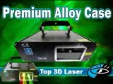 Top 3D  RGY 180mW 2 Beam Laser TEC  DMX