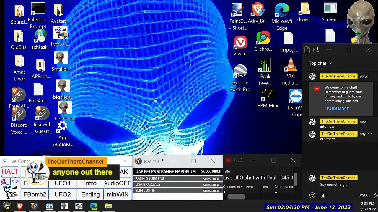 Live UFO chat with Paul --045- Can UFOLOGY be saved from YT Frauds and MSM-Gov Lies - 1080p-Pt1