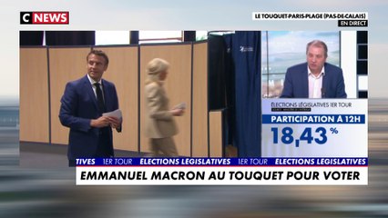 Élections législatives : Emmanuel Macron au Touquet pour voter