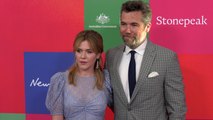 Harriet Dyer and Patrick Brammall 2022 G'Day AAA Arts Gala Red Carpet in Los Angeles