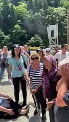 İkizdere’de kamyonlar durduruldu: Doğa katliamlarına son verin