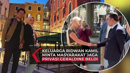 Minta Jaga Privasi Geraldine Beldi, Keluarga Ridwan Kamil: Rasa Hormat dan Terima Kasih Kami