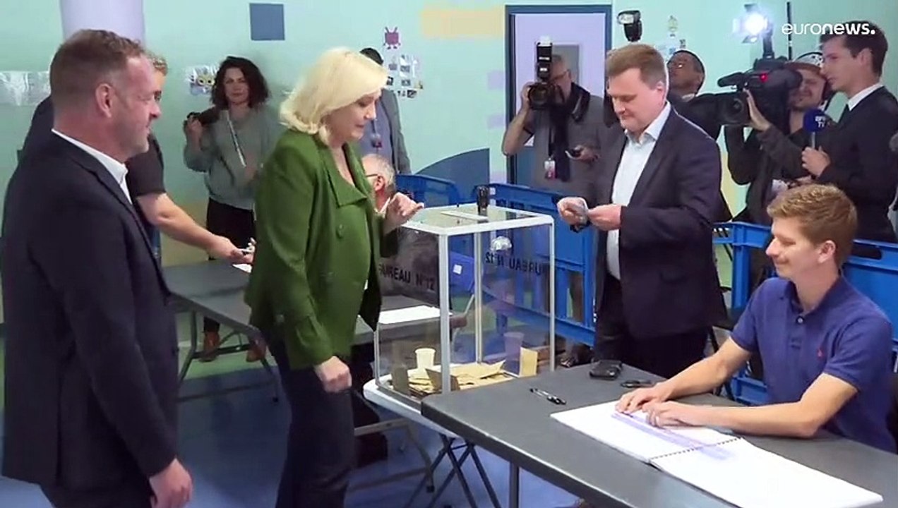 Wie steht es um Maron, Le Pen und Mélenchon bei der Wahl in Frankreich?