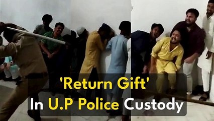 U.P Police Beat 9 Men With Sticks, BJP MLA Calls It ‘Return Gift’