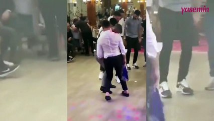 Bu bambaşka bir halay başı! Sosyal medyayı salladı