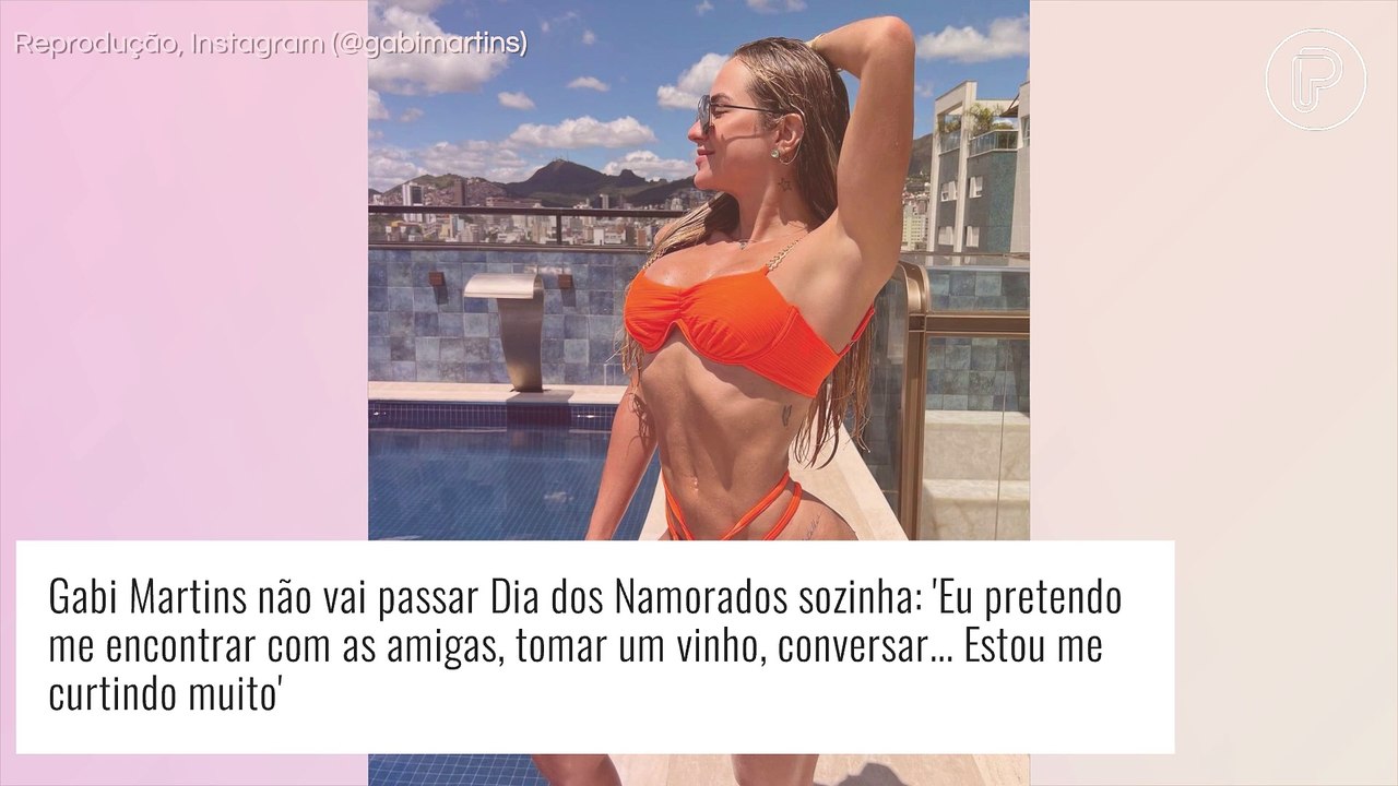 Gabi Martins abre o jogo sobre relação com mulher e revela como será o Dia dos Namorados: 'Tem que comemorar'