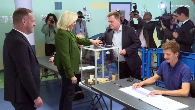 Primeira volta das eleições legislativas em França