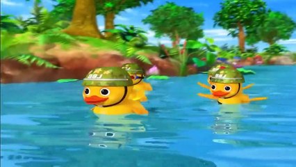 Anak bebek lucu berenang - lagu anak