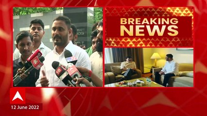 Devendra Bhuyar : आमदार देवेंद्र भुयार संजय राऊतांच्या भेटीला, ग्रँड हयात हॉटेलमध्ये चर्चा