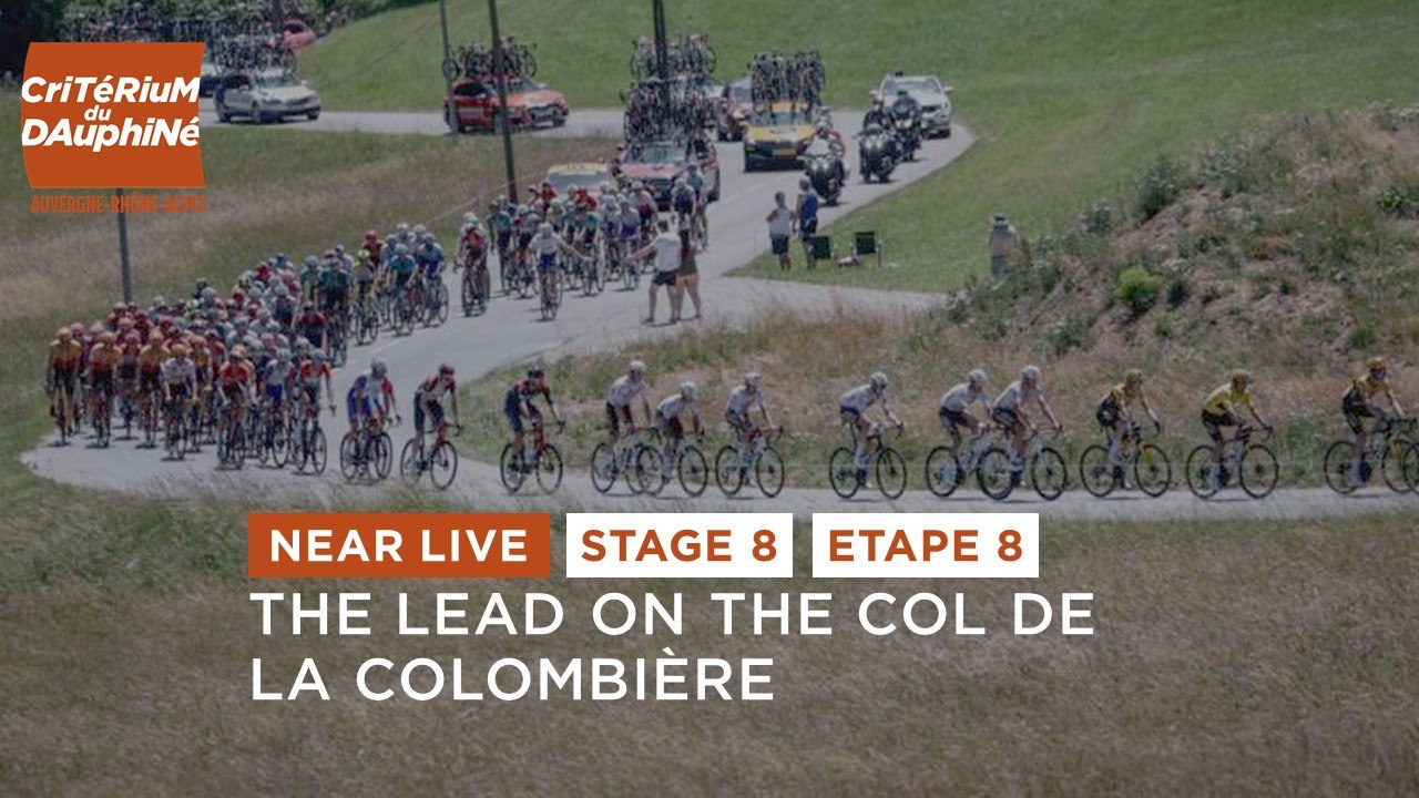 #Dauphiné 2022 - Étape 8 / Stage 8 - Near Live - The lead on the Col de la Colombière