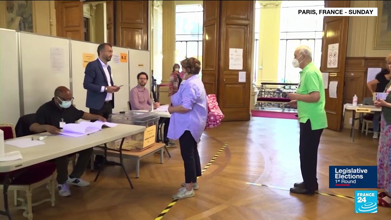 France parliamentary elections: First round turnout low with 18.43% at midday