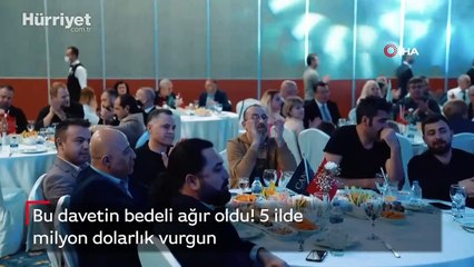 110 bin mağdur, milyon dolarlık vurgun