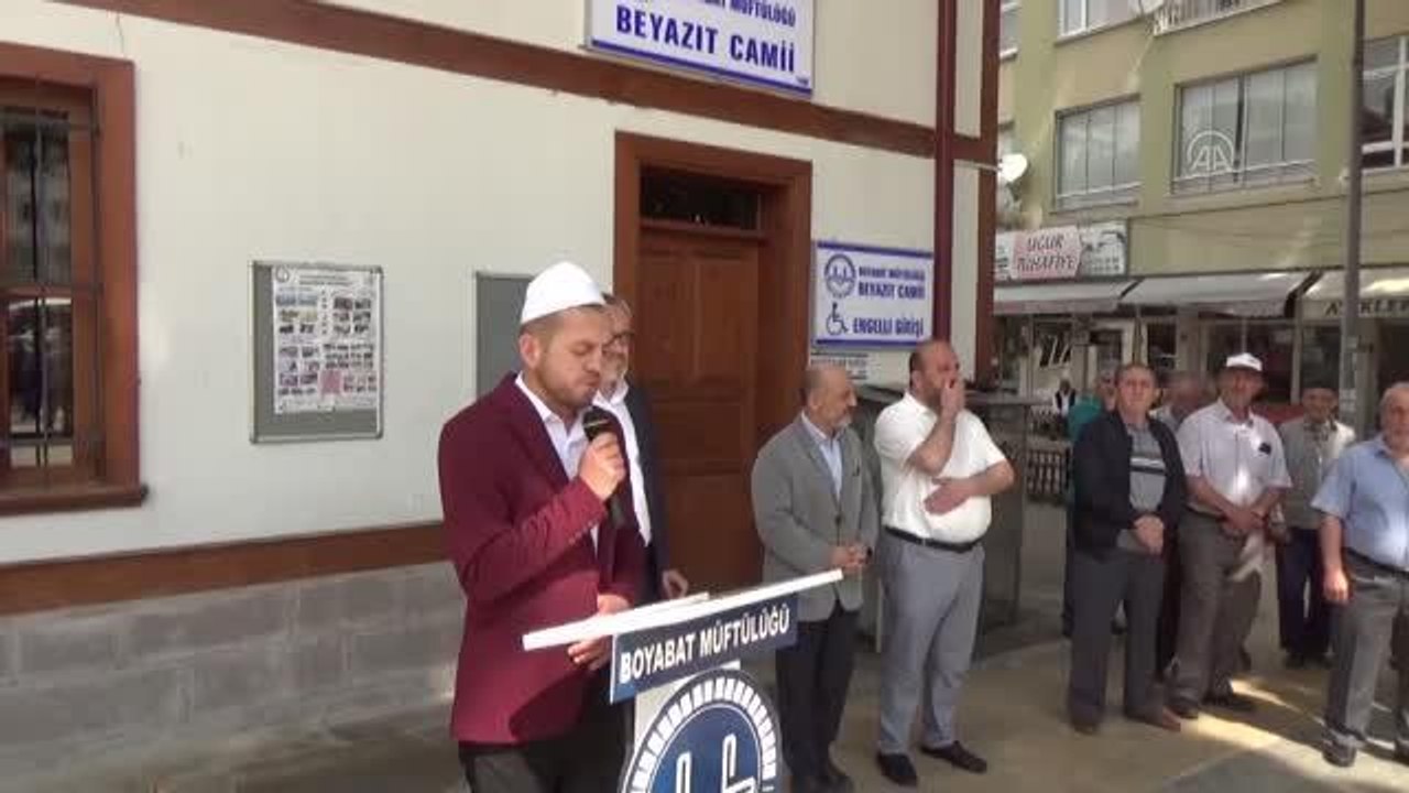 Boyabat'ta hacı adayları için uğurlama töreni düzenlendi
