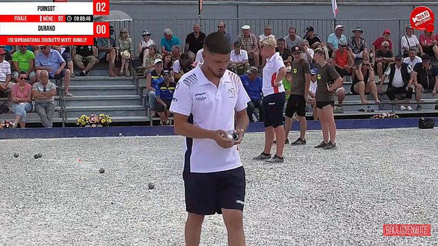 Finale FRANCE (POINSOT/BONETTO) vs DURAND/DELAHAYE - Supranational à pétanque doublette mixte de RUMILLY 2022