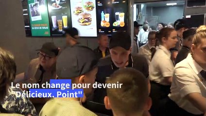 A Moscou, les premiers "McDonald's russes" ont ouvert