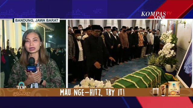 Momen Salat Jenazah Eril Dipimpin oleh Ridwan Kamil di Gedung Pakuan Bandung