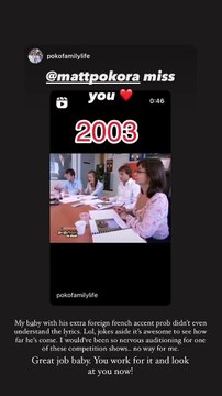 La vidéo du casting de M. Pokora dans Popstars en 2003.